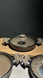 6 PARÇA GRANİT OMLET SET 18-20-22 CM