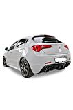 Alfa Romeo Giulietta  Uyumlu Arka Tampon Eki - Difüzör Plastik