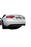 Audi A5 8p3 Coupe 2012 - 2016 Arka Tampon Eki - Difüzör (plastik)