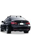 Bmw 3 Serisi F30 (2012 - 2018) M Performance Arka Tampon Eki - Difüzör (plastik) Uyumlu