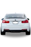 Bmw 3 Serisi F30 (2012 - 2018) M Performance Arka Tampon Eki - Difüzör (plastik) Uyumlu