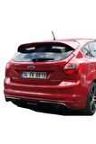 Ford Focus 3 Hb 2012 - 2014 Uyumlu Arka Tampon Eki - Difüzör (plastik)