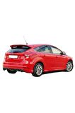Uyumlu Ford Focus 3 Hb Makyajlı (2015-2018) Arka Tampon Eki - Difüzör (plastik)