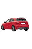 Mercedes A Serisi W176 (2012-2015) Amg A180 A200 A250 Arka Tampon Eki - Difüzör (plastik)