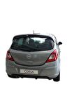 Opel Corsa D (2007-2015)  Uyumlu Arka Tampon Eki - Difüzör (plastik)