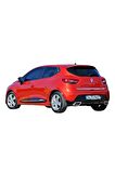 Renault Clio 4 (2012-2016) Egzoz Görünümlü Arka Tampon Eki - Difüzör (plastik)