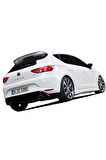 Seat Leon Mk3 - 5f (2013-2016) Uyumlu Style Arka Tampon Eki - Difüzör (plastik)
