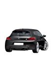 Volkswagen Scirocco (2009-2014) Caractere Arka Tampon Eki - Difüzör (plastik)