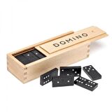 Ahşap Domino Seti  Kutulu Eğitici Oyun