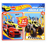 Diytoy Hot Wheels 2 in 1 Puzzle