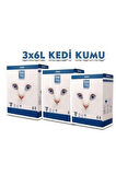 Fresh Paty Clinic Kedi Kumu 6 Lt*3 Adet