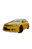 Honda Civic Fd6 (2006-2009) Makyajsız Ön Tampon Ek (plastik) Psol-0033r