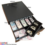 Yazarkasa Para Çekmecesi 5 Banknot 5 Bozuk Para Gözlü 41x42x11cm