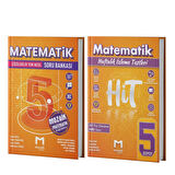 Mozaik Yayınları 5. Sınıf Matematik Soru Bankası ve 32 Haftalık Deneme Seti 2 Kitap