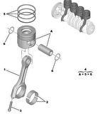 Peugeot Orjinal 1623500080 Piston Segman 208-C3 II Eb0 1.1 1623500080
