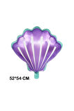 Küçük Deniz Kızı Ariel 1 Yaş Balon Set Little Mermaid Balloon Set Deniz Kızı Ariel Doğum Günü Set