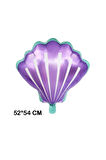 Küçük Deniz Kızı Ariel 1 Yaş Balon Set Little Mermaid Balloon Set Deniz Kızı Ariel Doğum Günü Set