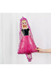 Barbie Folyo Balon 1 Adet 76 cm Barbie Konsept Folyo Balon