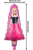 Barbie Folyo Balon 1 Adet 76 cm Barbie Konsept Folyo Balon