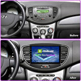 HYUNDAİ İ10 2010-2013 MULTİMEDYA CARPLAY EKRAN SETİ 2 GB RAM 32 HAFIZALI