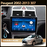 PEUGEOT 307 2002-2013 MULTİMEDYA CARPLAY EKRAN SETİ 2 GB RAM 32 HAFIZALI