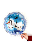 Frozen Elsa Olaf 9 Yaş Balon Set Karlar Ülkesi Elsa Olaf Konsept Doğum Günü Folyo Balon Set