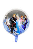 Karlar Ülkesi Frozen Elsa Olaf  Balon Set Frozen Elsa Olaf Konsept Doğum Günü Folyo Balon Set