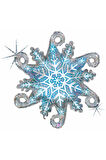 Kar Tanesi Frozen Elsa Kış Konsept Snowflake 1 Yaş Balon Konsept Doğum Günü Set Yaş Balon Set