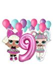 Lol Surprise Balon Seti Lol Bebek 9 Yaş Balon Seti Lol Doğum Günü Parti Seti