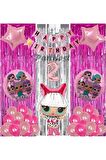Diva Lol Surprise 2 Yaş Balon Seti Lol Bebek Balon Seti Lol Doğum Günü Parti Seti