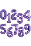 Surprise Konsept 6 Yaş Balon Set Unicorn LOL Bebek Mor Rakam Balon Parti Doğum Günü Balon Set
