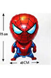 Spiderman Örümcek Adam Konsept 6 Yaş Balon Set Spiderman Doğum Günü Set Yaş Balon Set