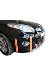 Renault Megane 3 Serisi (2009-2013) Sport Dizayn Ön Tampon Ek + Alt Lipi (plastik)