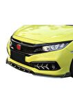 Honda Civic Fc5 (2019 - 2021) Ön Lip (plastik)