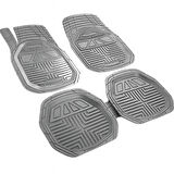 Promats Extra Plus Havuzlu Oto Araba Paspası Universal Gri