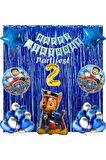 Paw Patrol Balon Seti Paw Petrol 2 Yaş Balon Seti Paw Patrol Doğum Günü Set Paw Patrol Chase