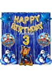 Paw Patrol Balon Seti Paw Petrol 3 Yaş Balon Seti Paw Patrol Doğum Günü Set Paw Patrol Chase