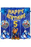 Paw Patrol Balon Seti Paw Petrol 5 Yaş Balon Seti Paw Patrol Doğum Günü Set Paw Patrol Chase