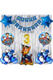 Paw Patrol Balon Seti Paw Petrol 3 Yaş Balon Seti Paw Patrol Doğum Günü Set Paw Patrol Chase