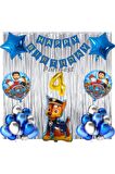 Paw Patrol Balon Seti Paw Petrol 4 Yaş Balon Seti Paw Patrol Doğum Günü Set Paw Patrol Chase