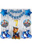 Paw Patrol Balon Seti Paw Petrol 7 Yaş Balon Seti Paw Patrol Doğum Günü Set Paw Patrol Chase