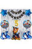 Paw Patrol Balon Seti Paw Petrol 5 Yaş Balon Seti Paw Patrol Doğum Günü Set Paw Patrol Chase