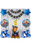 Paw Patrol Balon Seti Paw Petrol 6 Yaş Balon Seti Paw Patrol Doğum Günü Set Paw Patrol Chase