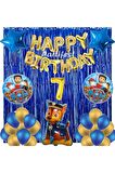 Paw Patrol Balon Seti Paw Petrol 7 Yaş Balon Seti Paw Patrol Doğum Günü Set Paw Patrol Chase