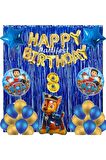 Paw Patrol Balon Seti Paw Petrol 8 Yaş Balon Seti Paw Patrol Doğum Günü Set Paw Patrol Chase