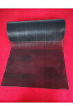 PVC KARE PASPAS 120 X 50 CM SİYAH BANYO KAYMAZ YER ZEMİN MATI