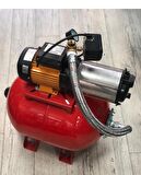***TAKIM***Alarko Psrm 255 - 1.5 Hp 220V 50 Lt Tanklı Yatay Kademeli Sessiz Paket Hidrofor 