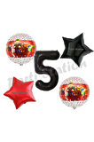 Roblox Oyun 4 Yaş Balon Set Roblox Balon Gamer Oyun Konsept Doğum Günü Parti Set