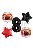 Roblox Oyun 4 Yaş Balon Set Roblox Balon Gamer Oyun Konsept Doğum Günü Parti Set