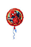 Spiderman Örümcek Adam 4 Yaş Doğum Günü Balon Set Spiderman Konsept Doğum Günü Balon Set
